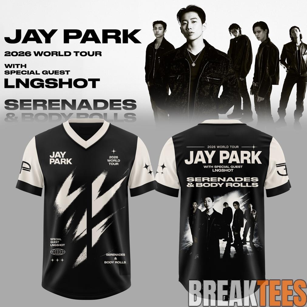 Jay Park World Tour 2026 Serenades & Body Rolls Edition Football Jersey