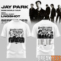Jay Park World Tour 2026 Serenades & Body Rolls White Edition Tee