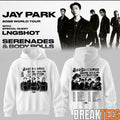 Jay Park World Tour 2026 Serenades & Body Rolls White Hoodie