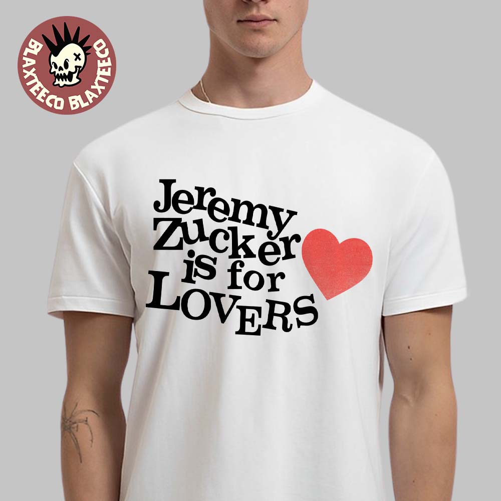 Jeremy Zucker Jersey Is For Lovers White T-Shirt