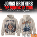 Jonas Brothers The Burning Up Tour 2026 Hoodie