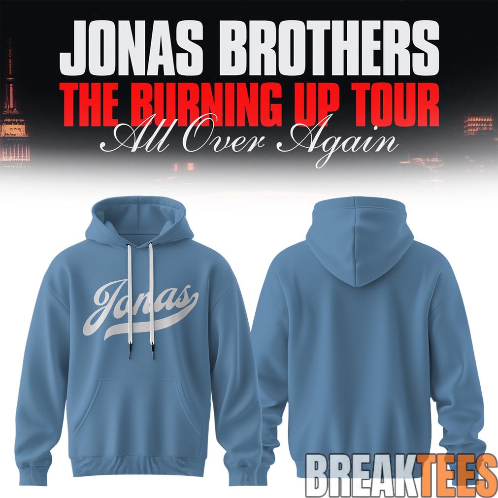 Jonas Brothers The Burning Up Tour 2026 Hoodie