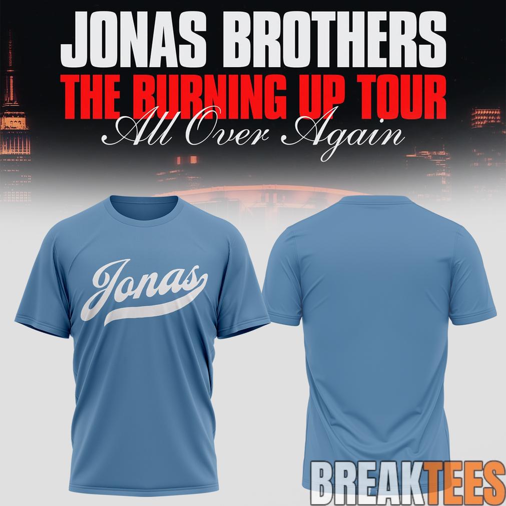 Jonas Brothers The Burning Up Tour 2026 Tee