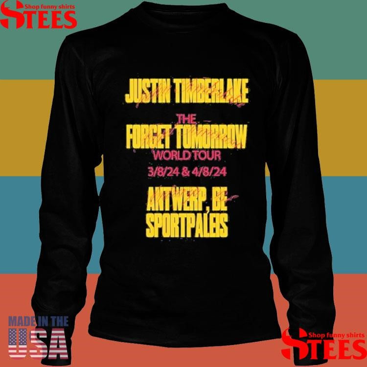 Justin Timberlake Antwerp Tour Event T-shirt