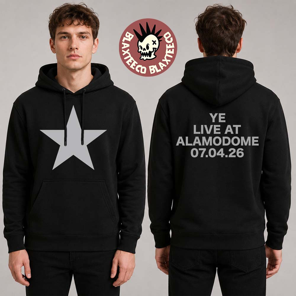 Kanye West Ye Live At Alamodome 2026 Exclusive Tee In San Antonio Texas On July 4 2026 Star T-Shirt