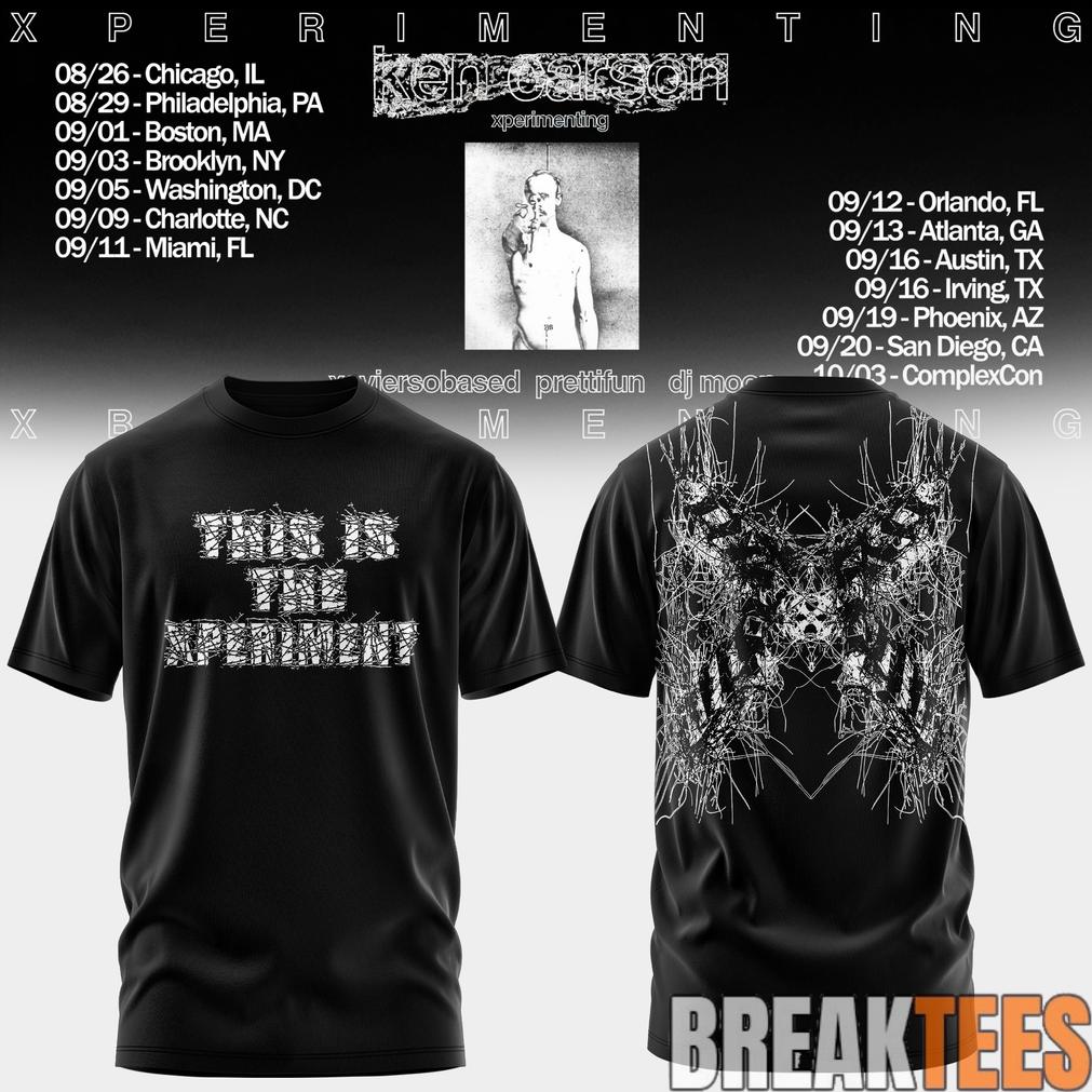 Ken Carson Xperimenting Tour T-Shirt