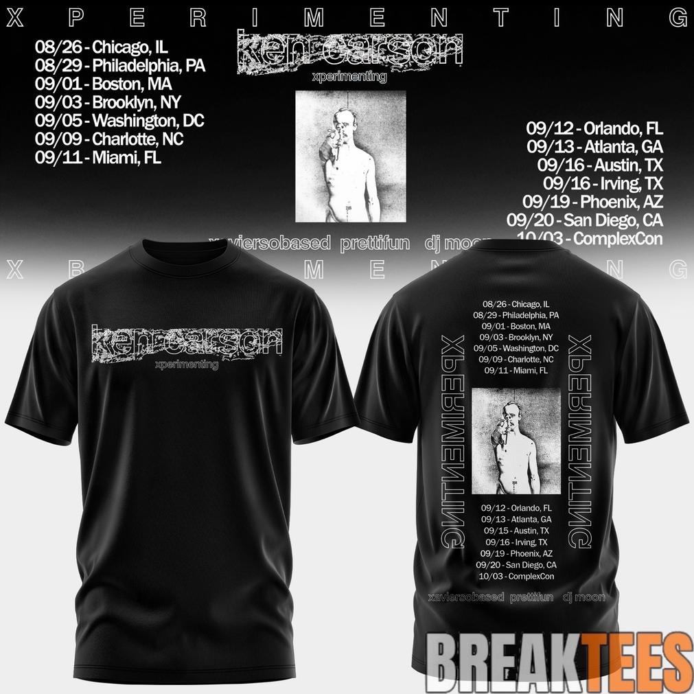 Ken Carson Xperimenting Tour T-Shirt