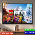 Lego Fortnite Arriving In Fortnite On December 7 2023 Home Decor Poster Canvas