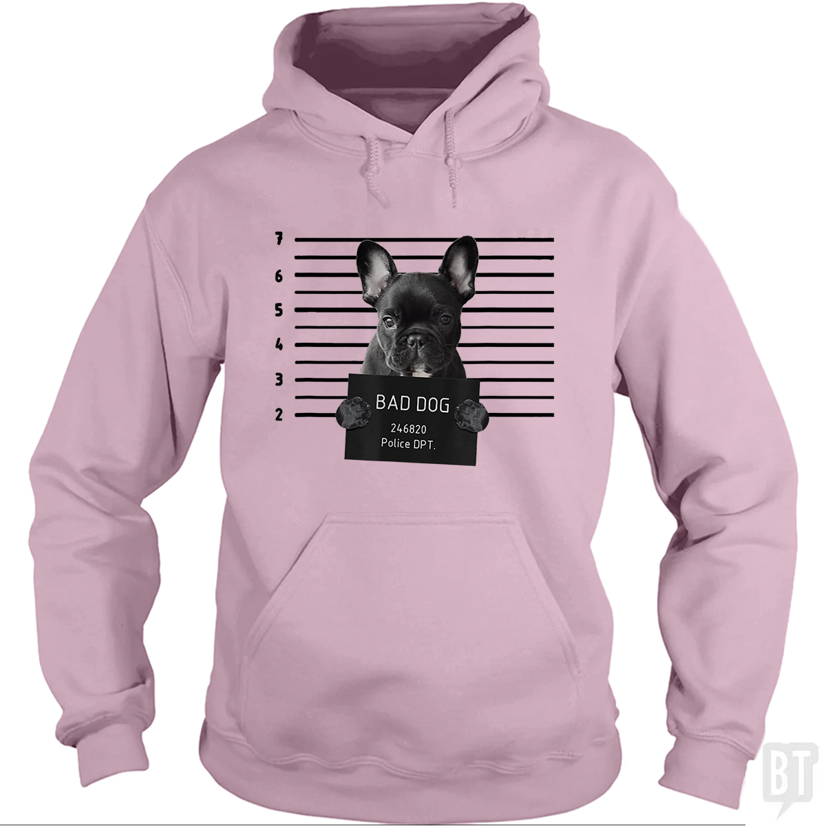 French Bulldog Prison Hoodie