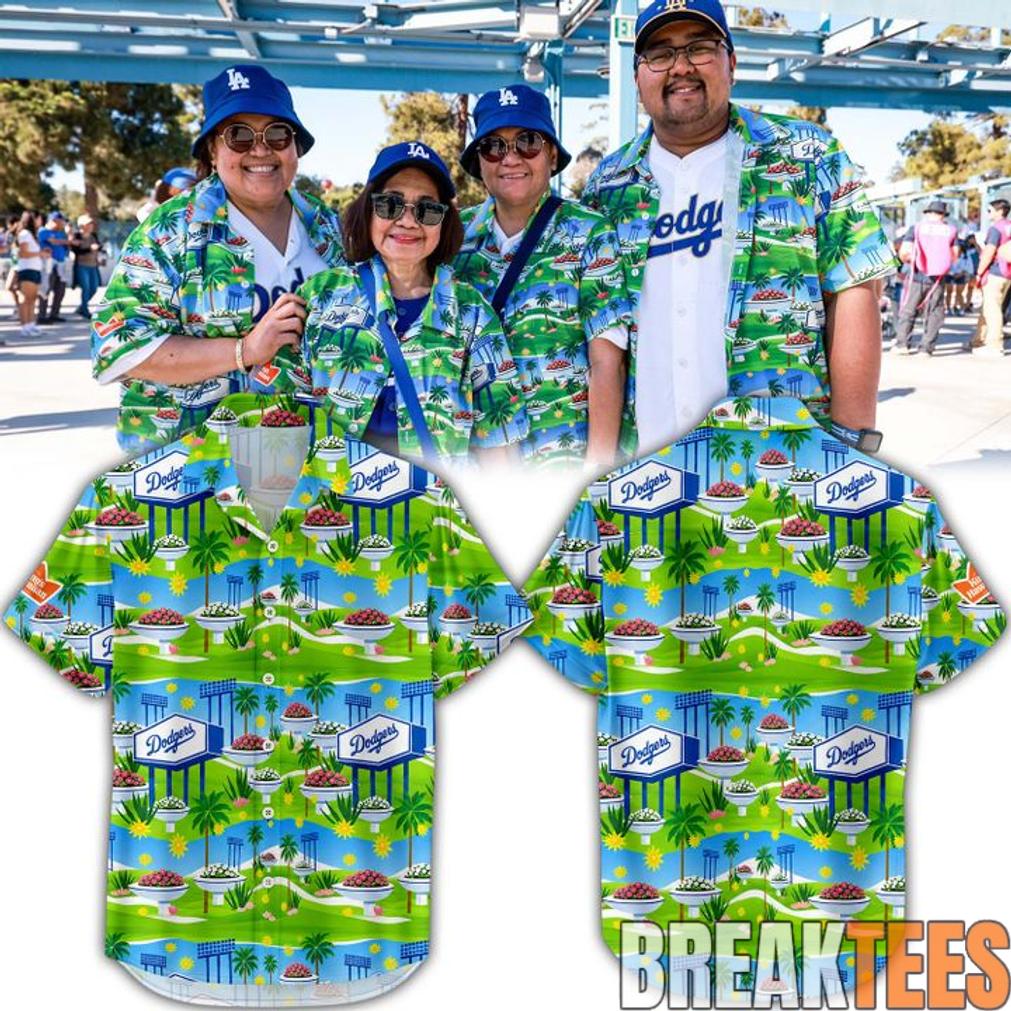 Los Angeles Dodgers Hawaiian Shirt