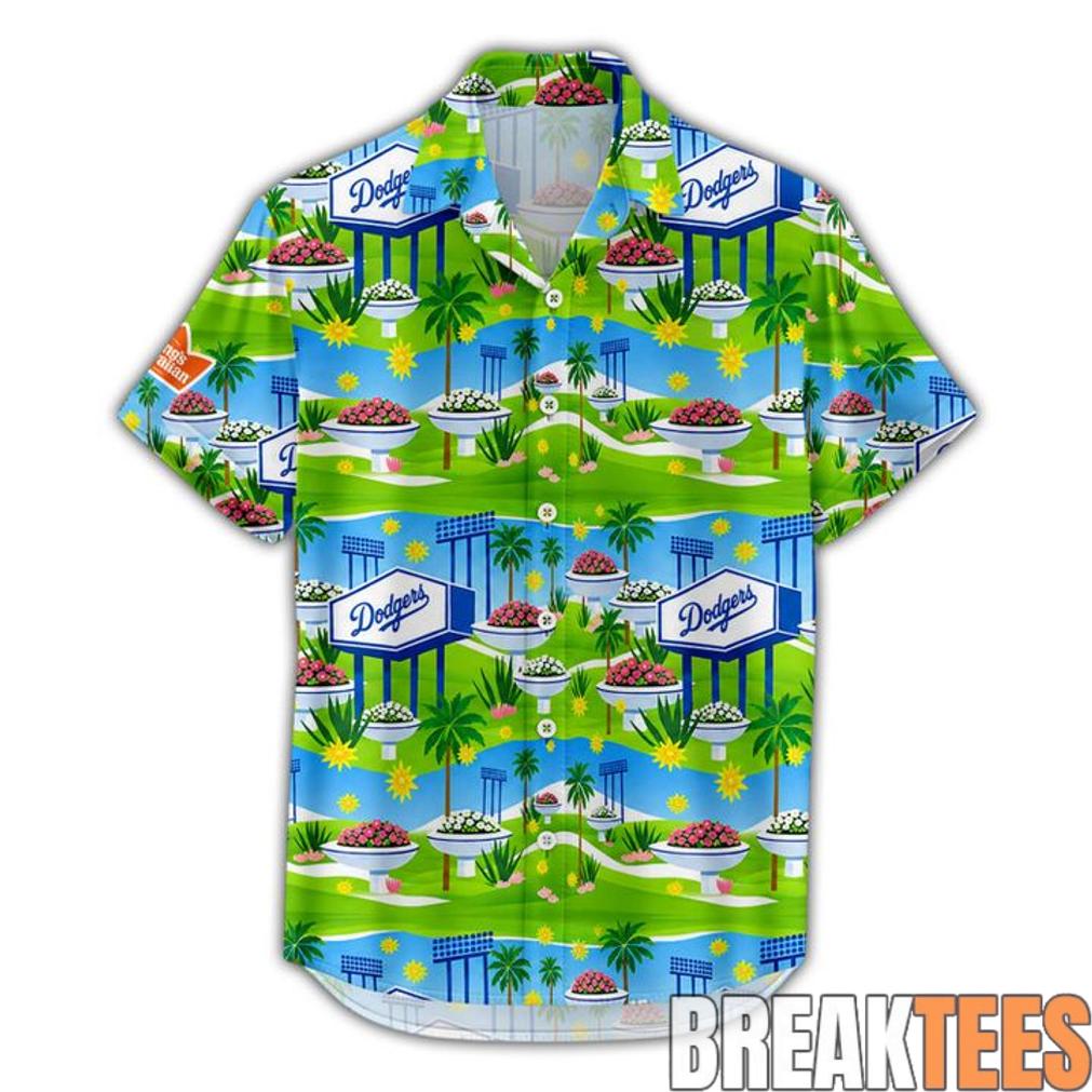Los Angeles Dodgers Hawaiian Shirt