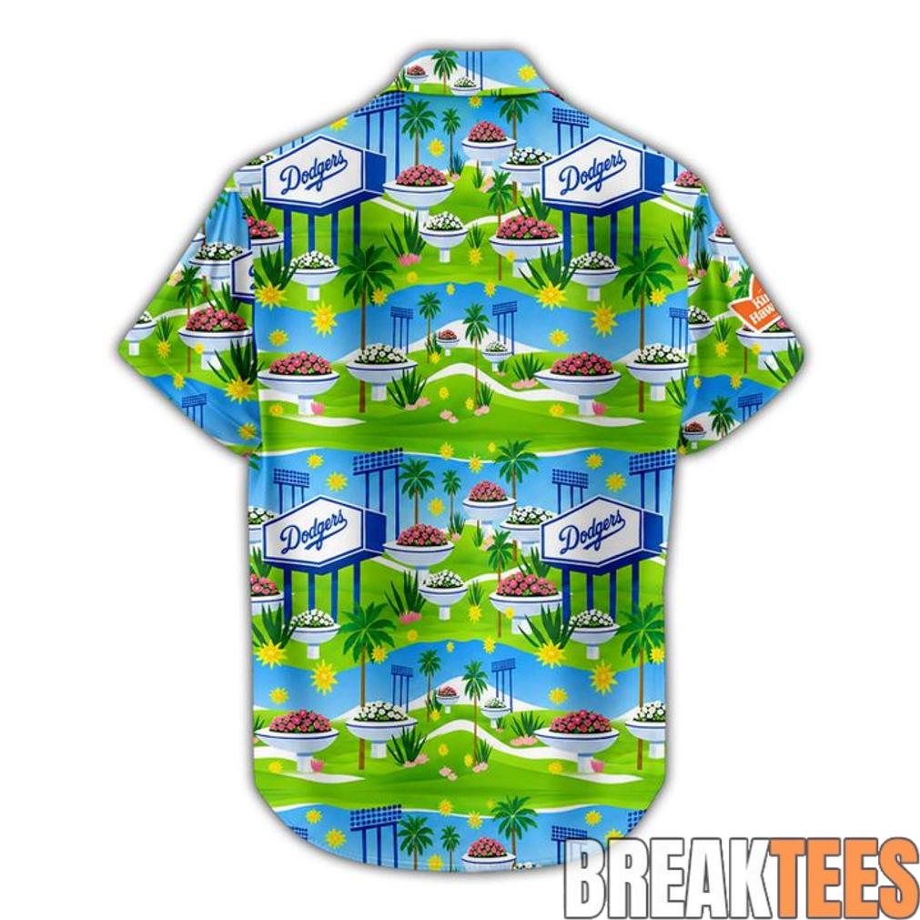 Los Angeles Dodgers Hawaiian Shirt