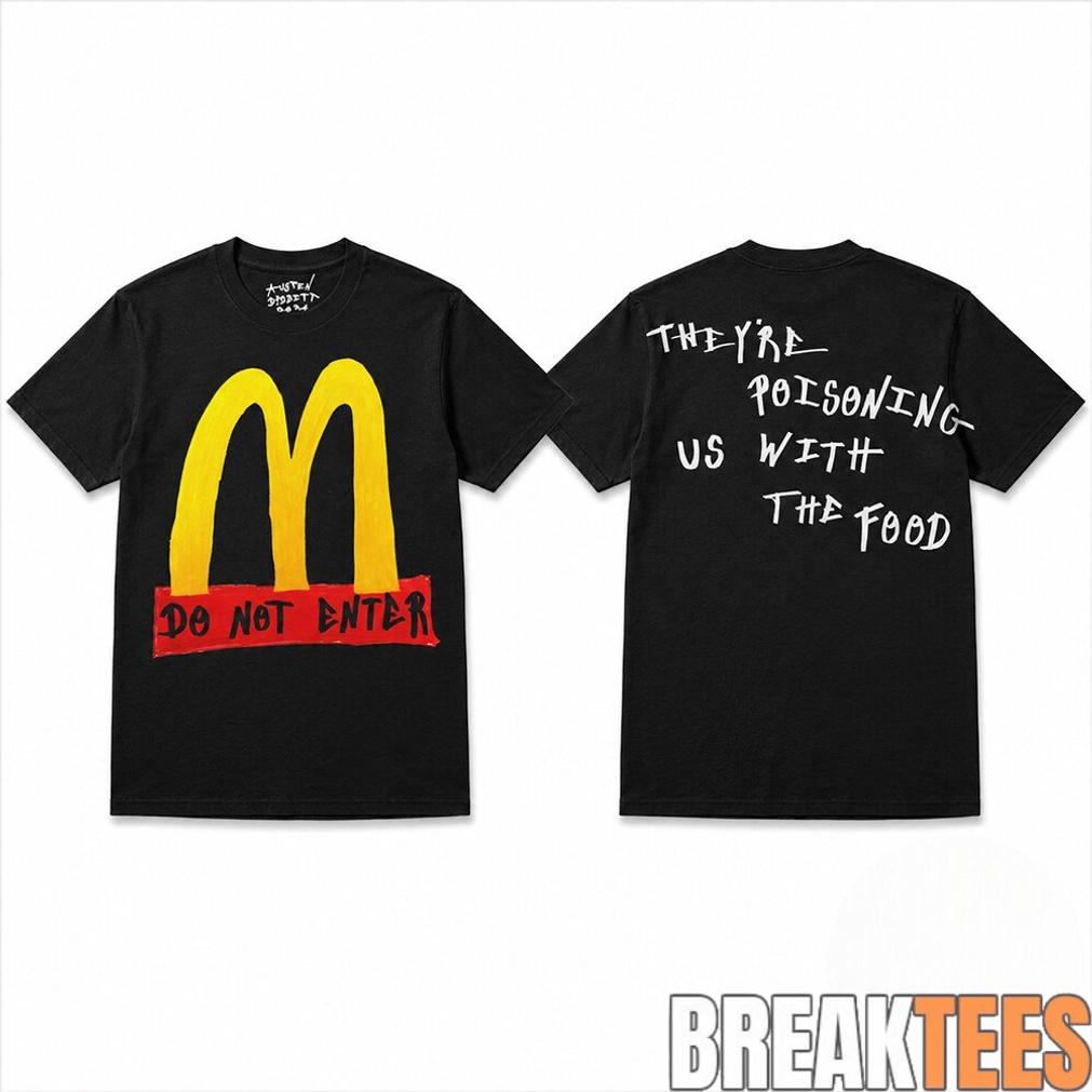 McDonald’s Do Not Enter Black Shirt