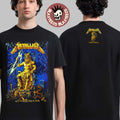 Metallica M72 Athens 2026 Venue Tee At Olympic Stadium On 9 May 2026 Zeus Art Two Sided T-Shirt