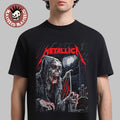Metallica M72 Glasgow Scotland 2026 Pop Up Shop Exclusive Poster At Hampden Park On 25 June 2026 The Winged Skeleton T-Shirt