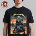 Metallica M72 London England 2026 Night 1 Venue Poster At London Stadium On 3 July 2026 Art By Luke Preece T-Shirt