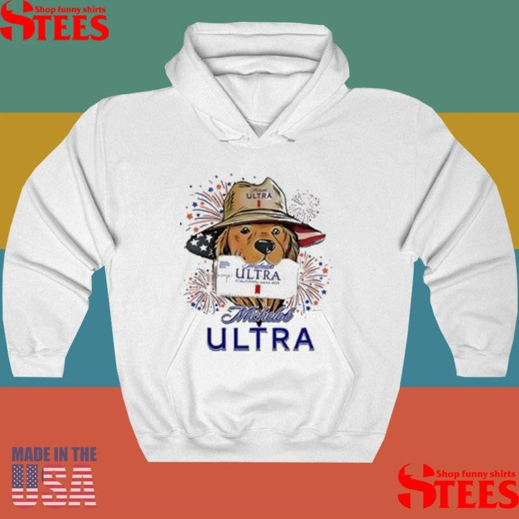 Michelob Ultra Dog 4th Of July T-shirt