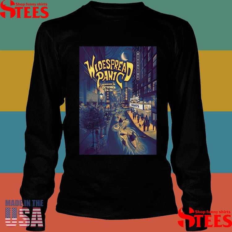 Milwaukee, Wi Concert Widespread Panic Oct 24-26 2025 T-shirt