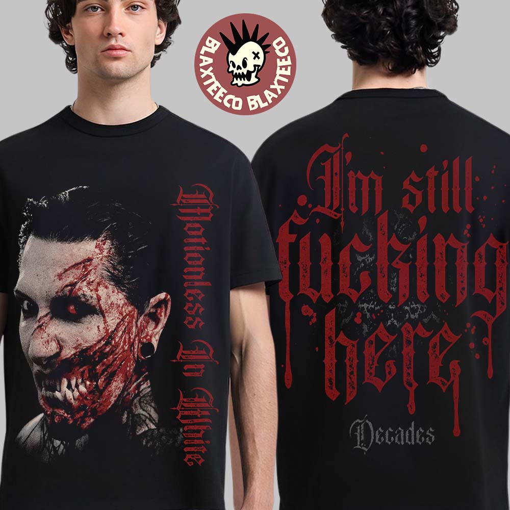 Motionless In White Decade Album Merch Album Cover I’m Still Here T-Shirt