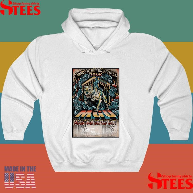 Mountain Grass Unit Tour Dog’s Out The Cage 2026 Shirt