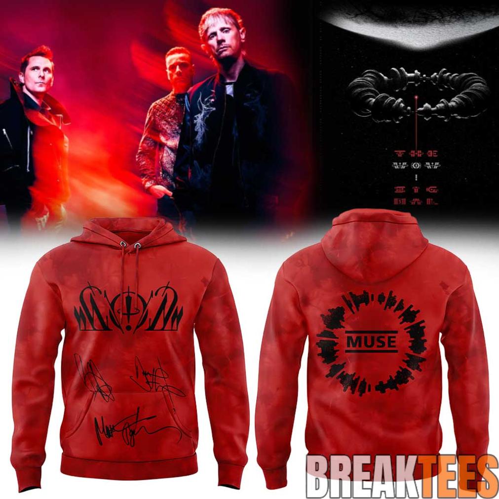 Muse The Wow! Signal Tour 2026 Hoodie