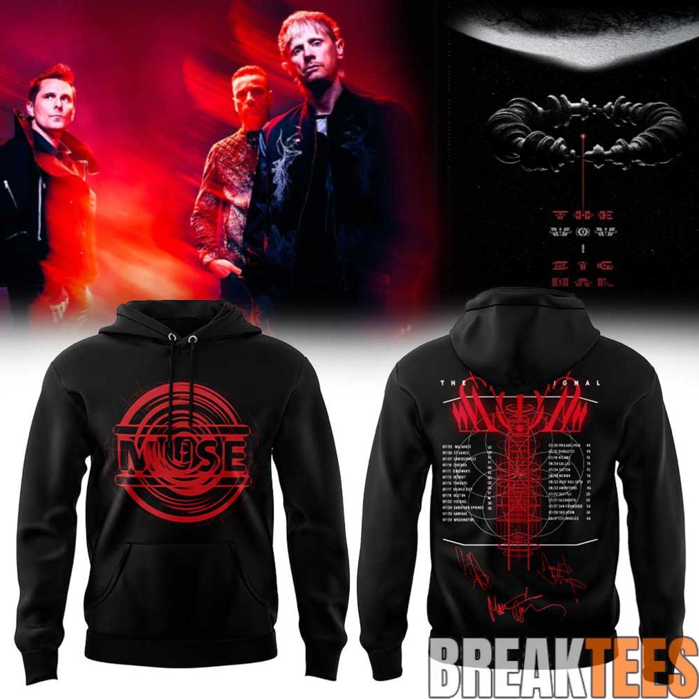 Muse The Wow! Signal Tour 2026 Hoodie