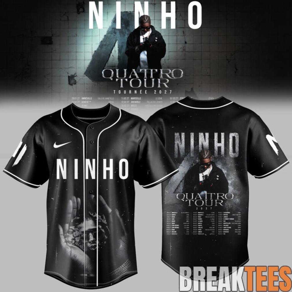 NINHO QUATTRO TOUR 2027 – Baseball Jersey Edition