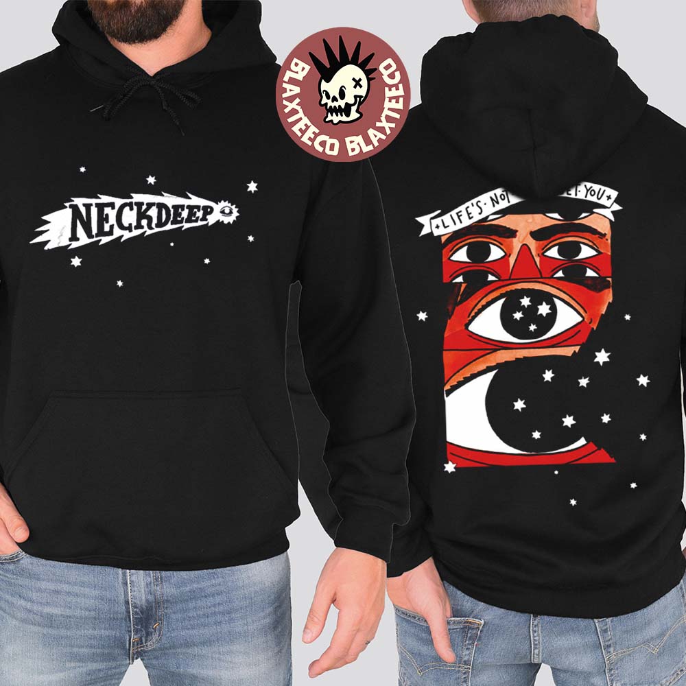 Neck Deep LNOTGY 10 Year Merch Collection Two Sided Hoodie