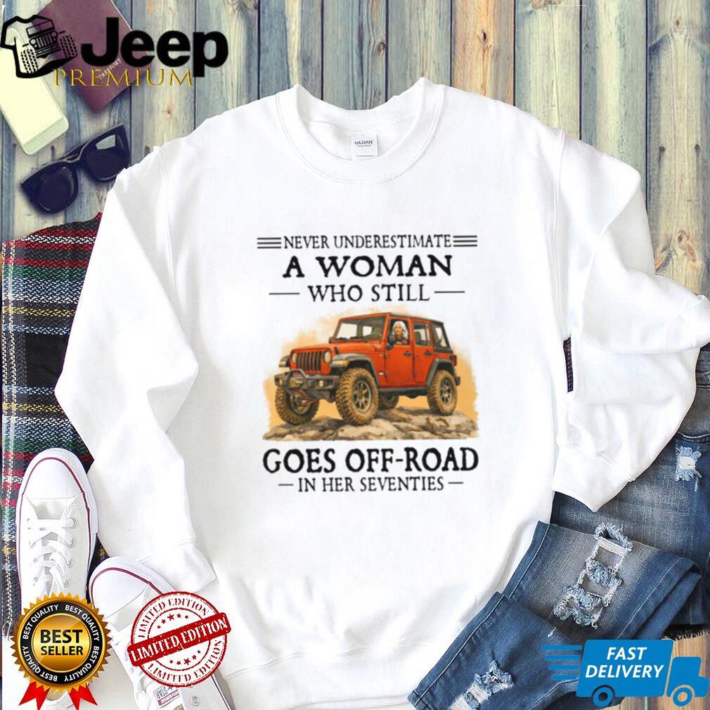 Never Underestimate A Woman Who Still Goes Off Road In Her Seventies