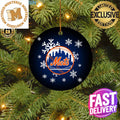 New York Mets MLB Custom Name 2023 Holiday Gifts Christmas Decorations Ornament