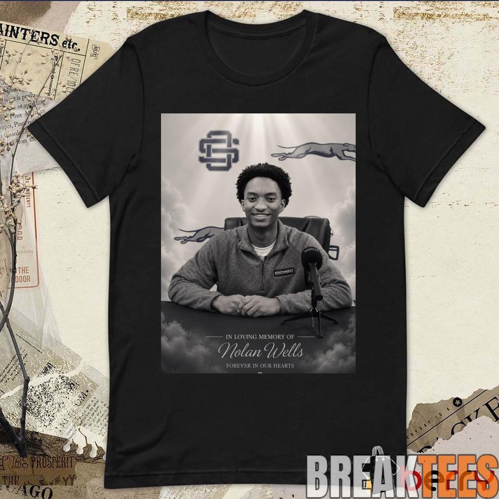 Nolan Wells Forever In Our Hearts Matt Stats T-Shirt