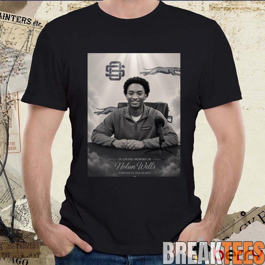 Nolan Wells Forever In Our Hearts Matt Stats T-Shirt
