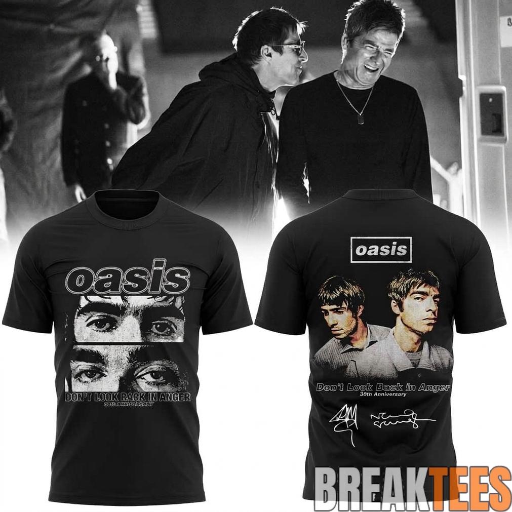 Oasis Don’t Look Back in Anger 30th Signature Special Tee
