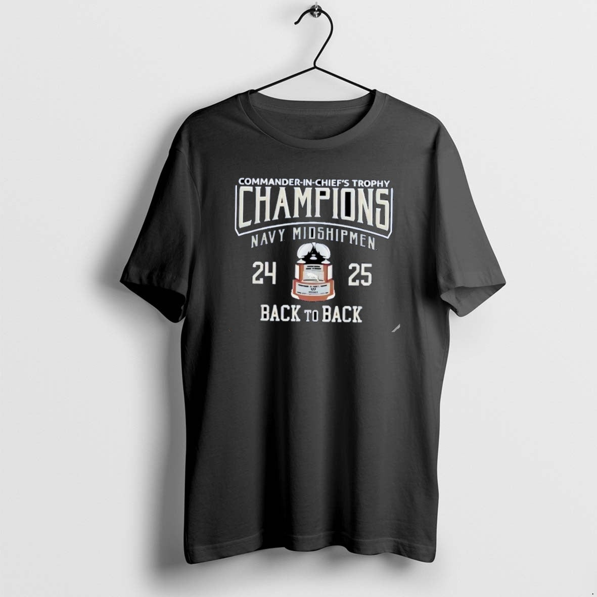 Official 2025 Commander In Chiefs Trophy Champions Navy Midshipmen Football Back To Back Christmas