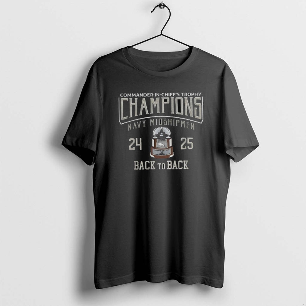 Official 2025 Commander In Chiefs Trophy Champions Navy Midshipmen Football Back To Back