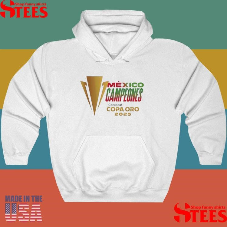 2025 Concacaf Mexico Gold Cup Champions T-shirt