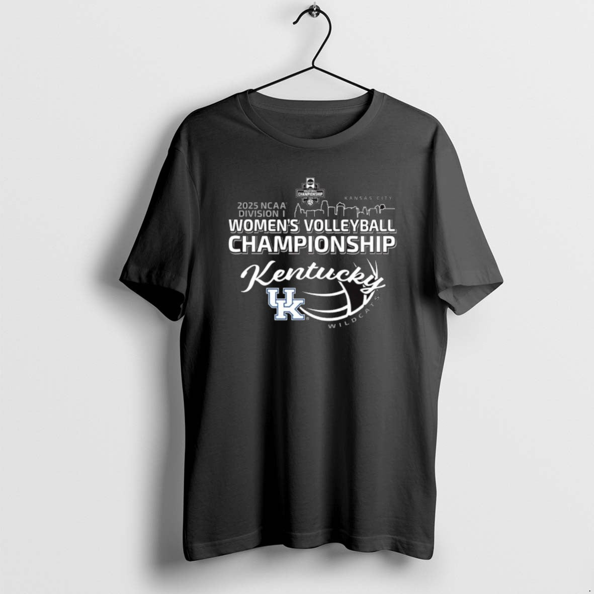 Official 2025 Ncaa Division I Kansas City Kentucky Wildcats 2025 Womens Volleyball Championships Bound