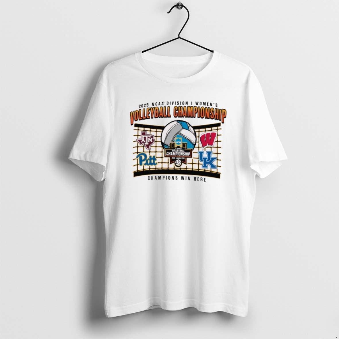 Official 2025 Ncaa Division I Womens Volleyball Final Four Championship Texas Am Wisconsin Pittsburgh Kentucky