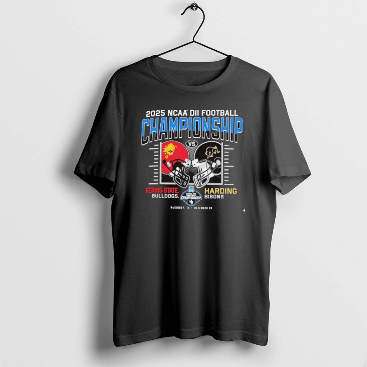 Official 2025 Ncaa Division Ii Football Championship Ferris State Vs Harding 20 December Mckinney Tx