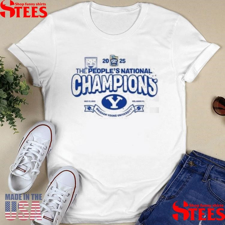 2025 Pop Tarts The People’s National Champions Byu T-shirt