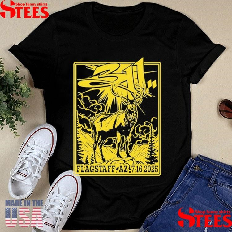 311 Band July 16 2025 Pepsi Amphitheater Flagstaff AZ Tour T-Shirt