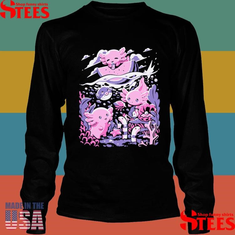 A Lotta Axolotls PixelEyeBat Shirts