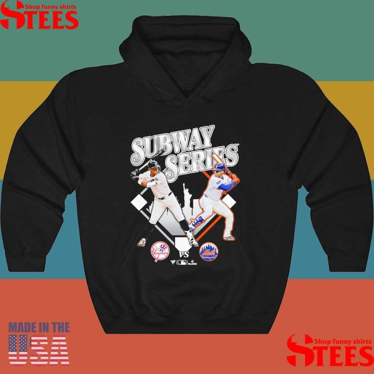 Aaron Judge And Juan Soto New York Yankees Vs. New York Mets 2025 Subway Series Matchup T-shirt