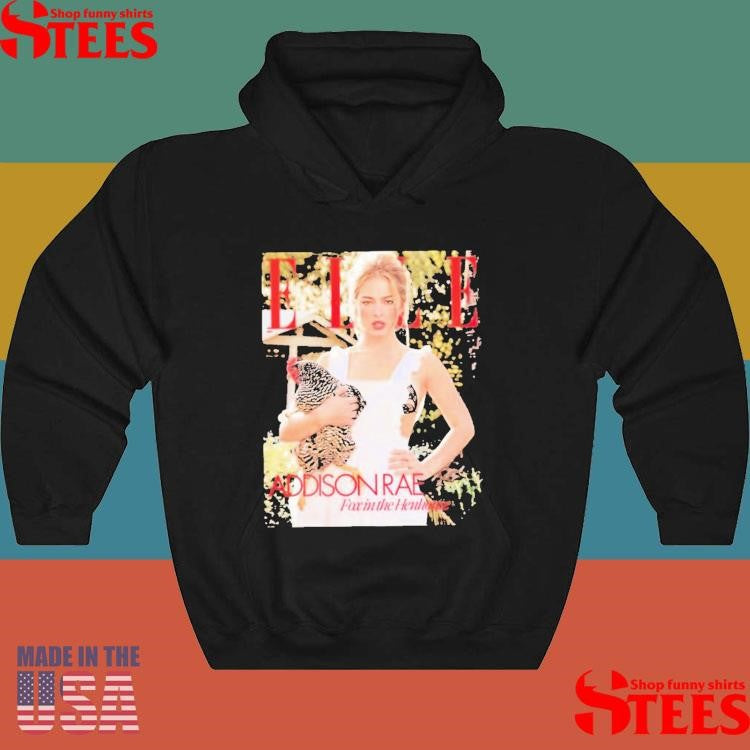 Addison Rae Elle Magazine Cover May 2025 Fox In The Henhouse Editorial Photo Shirts