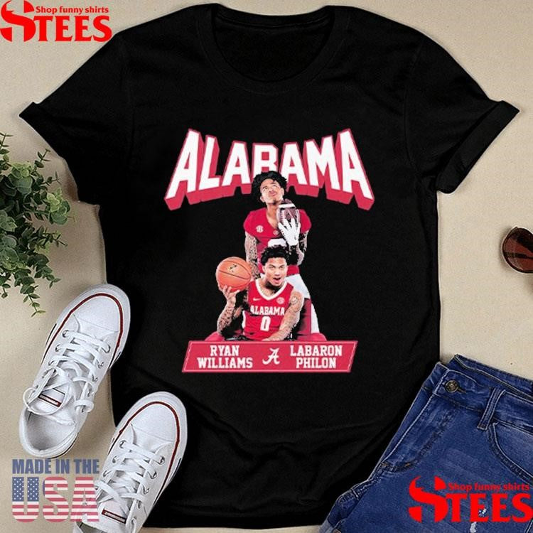 Alabama Ryan Williams And Labaron Philon Shirts