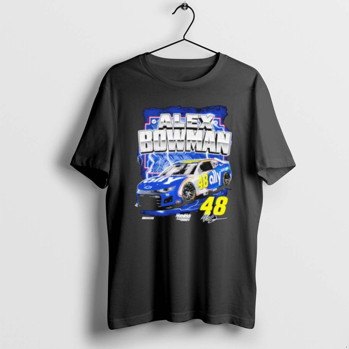 Official Alex Bowman Hendrick Motorsports Team Collection Car Number 48 Signature
