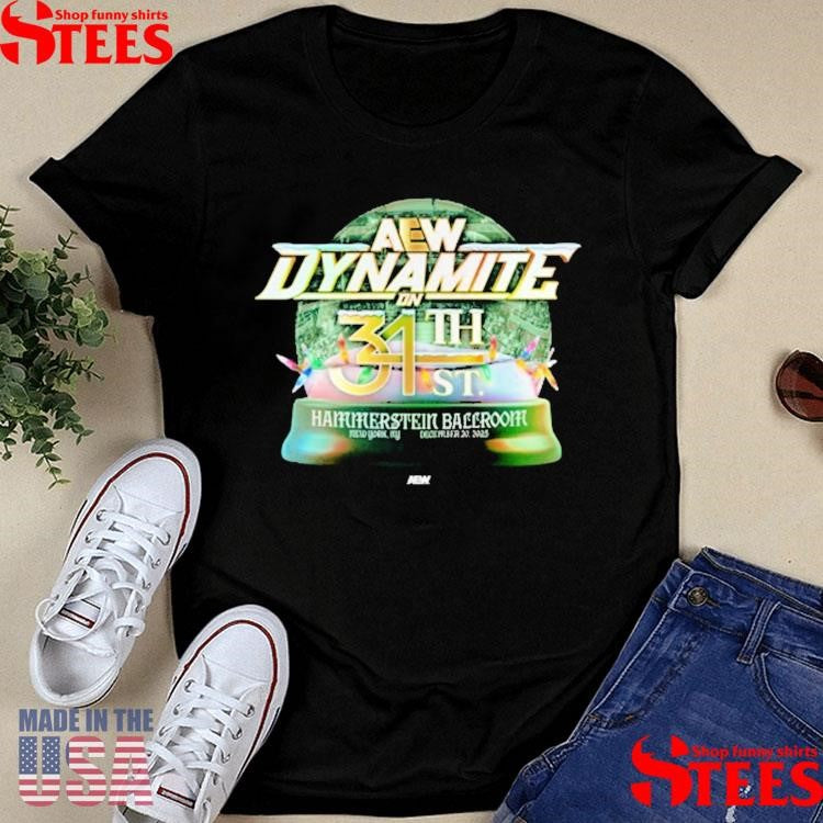 All Elite Wrestling Aew Dynamite On 34th St 2025 T-shirt