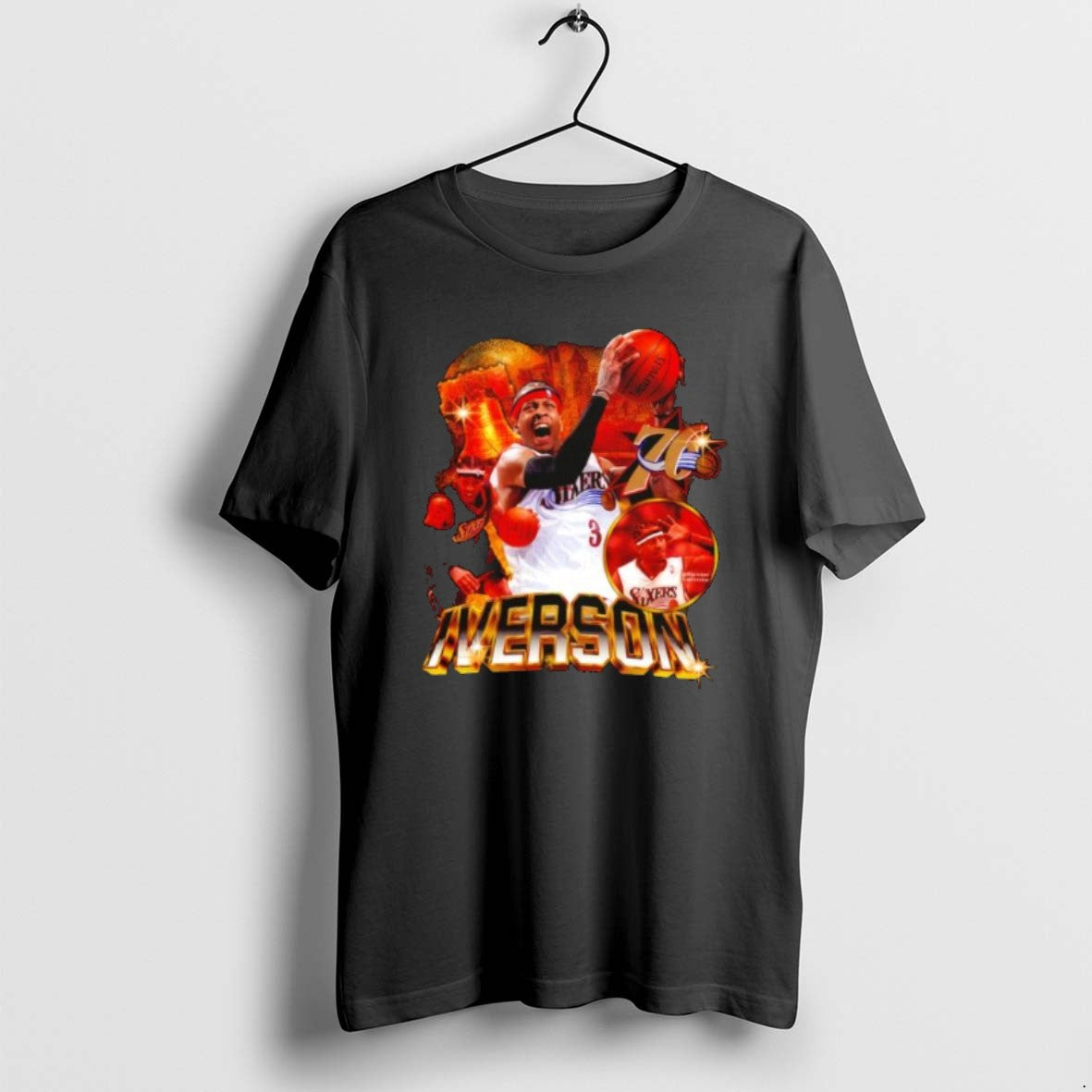 Official Allen Iverson Philadelphia 76ers Design Style