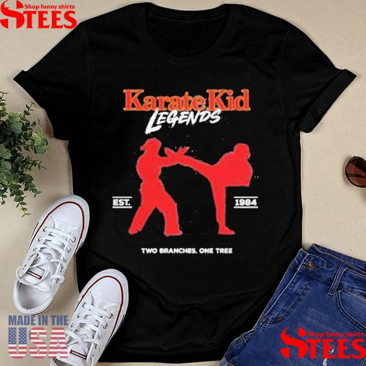 Amc Theatres Karate Kid Legends Two Branches One Tree Shirts