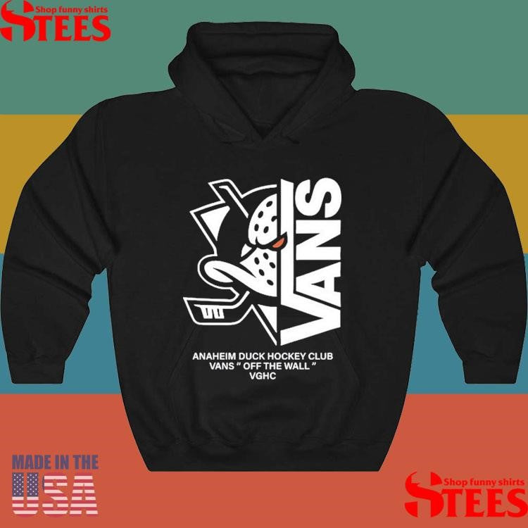 Anaheim Duck Hockey Club Vans Off The Wall Vghc Ducks X Vans Vert Blend Shirts